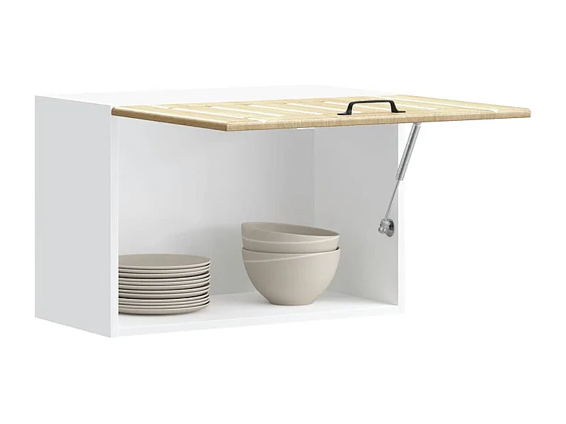 Keukenbovenkast Lucca bewerkt hout sonoma eikenkleurig