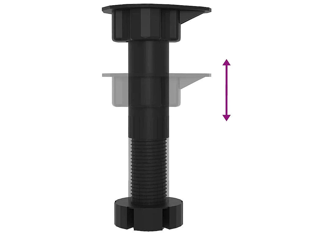 Ensemble de 4 meubles de cuisine "Porto" en chêne Sonoma