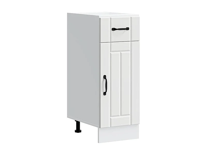 Armoire de cuisine Lucca blanc bois d'ingénierie