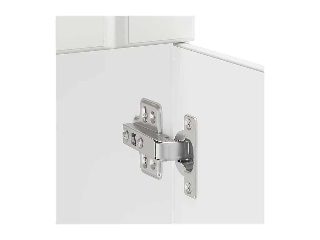 Armoire de cuisine Lucca blanc bois d'ingénierie