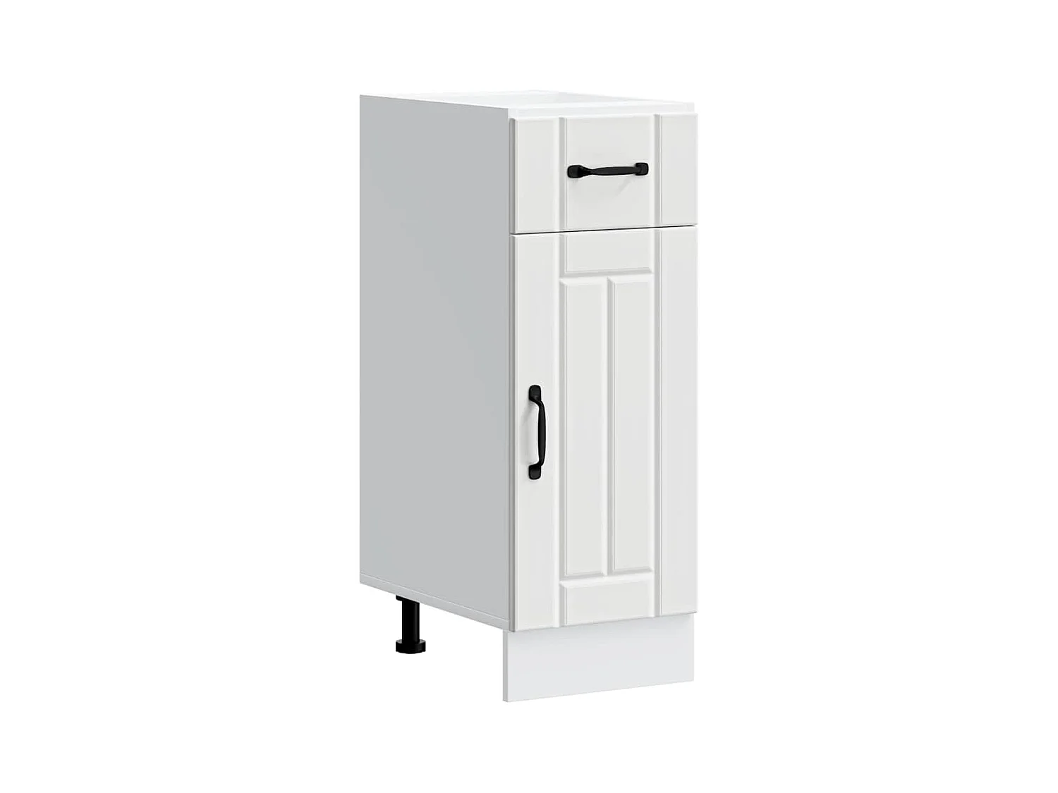Armoire de cuisine Lucca blanc bois d'ingénierie