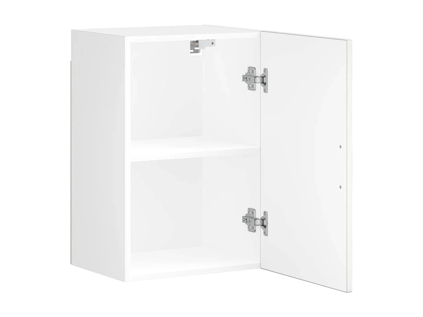 Armoire murale de cuisine Porto blanc bois d'ingénierie