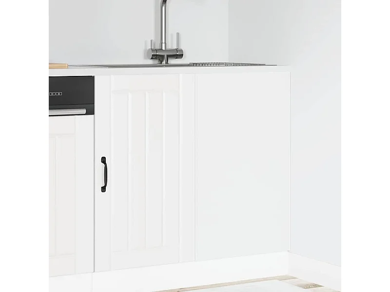 Onderkast Lucca bewerkt hout wit