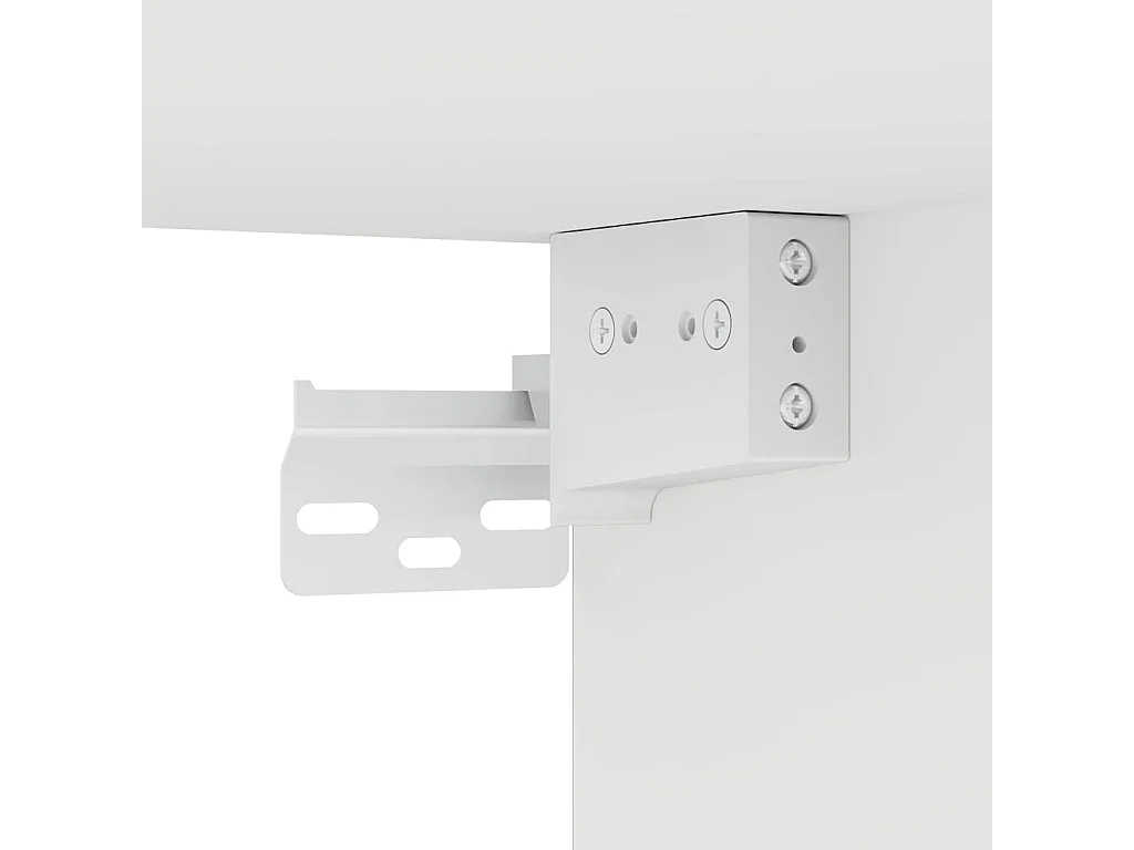 Armoire suspendue avec étagère Riga Chêne noir 60 x 31 x 60 cm