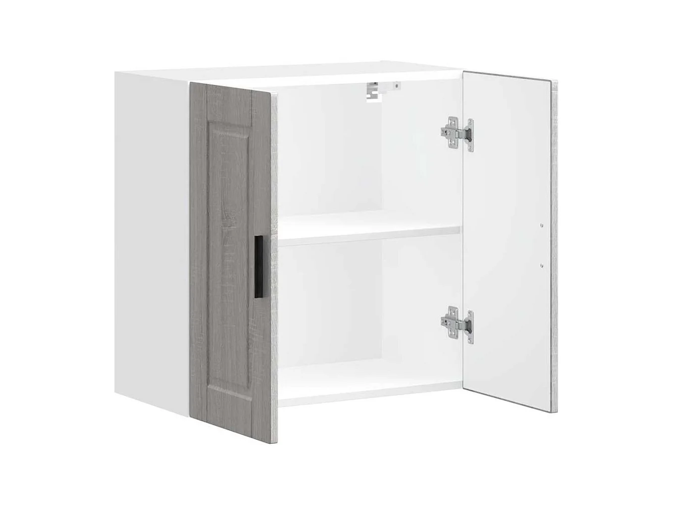 Armoire murale de cuisine Porto sonoma gris bois d'ingénierie