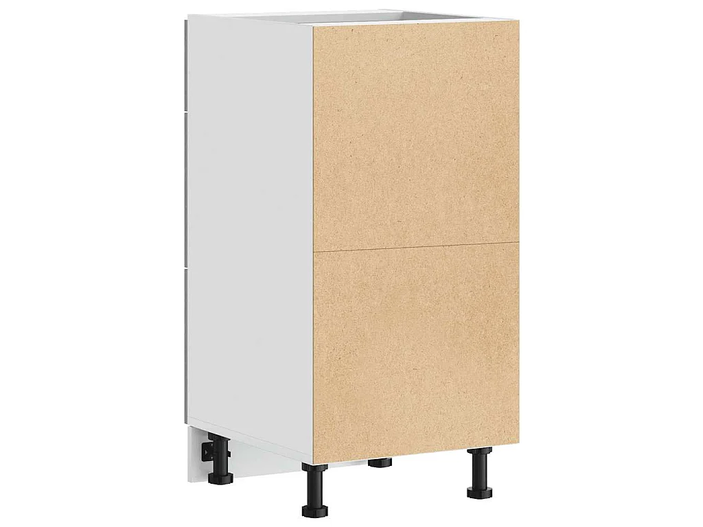 Meuble bas "Lyon" Gris béton 40 x 46 x 81,5 cm Bois d'ingénierie