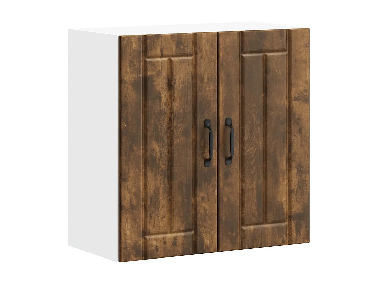 Armoire murale de cuisine Lucca chêne fumé bois ingénierie