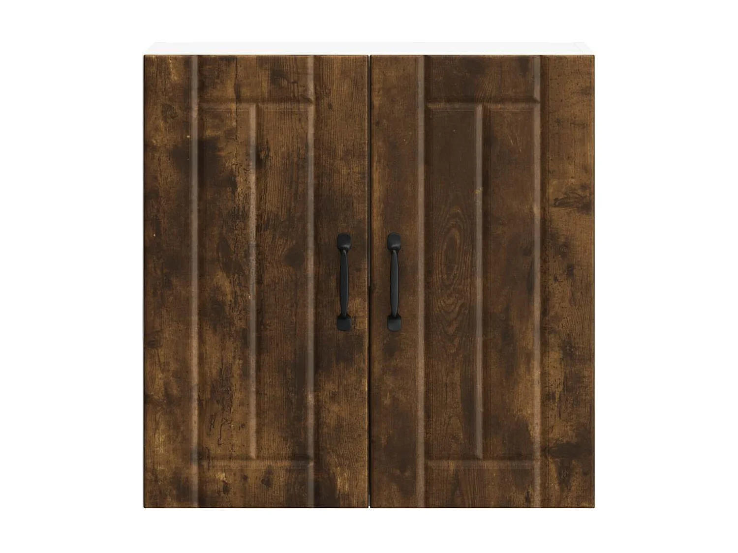 Armoire murale de cuisine Lucca chêne fumé bois ingénierie