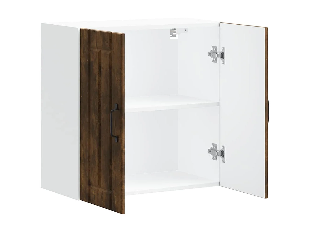 Armoire murale de cuisine Lucca chêne fumé bois ingénierie