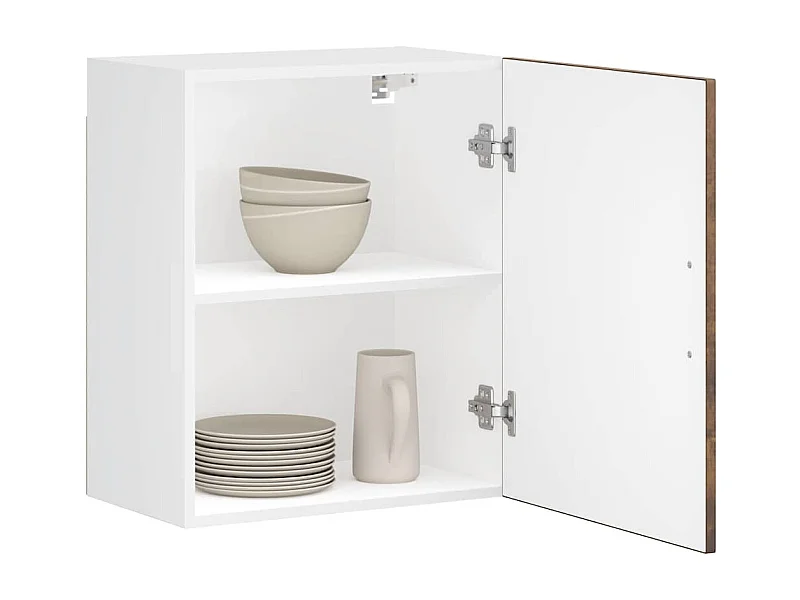 Armario de pared cocina Porto madera ingeniería roble ahumado