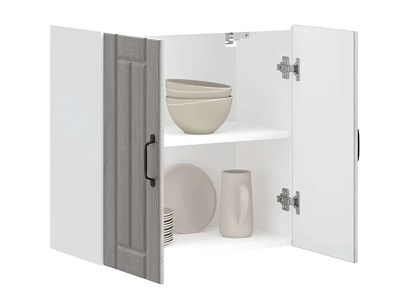 Küchen-Hängeschrank Lucca Grau Sonoma Holzwerkstoff