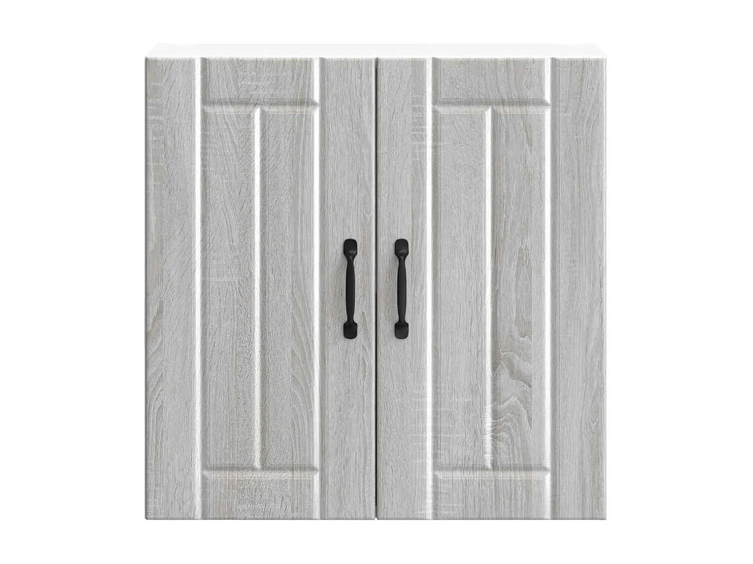 Armoire murale de cuisine Lucca sonoma gris bois ingénierie