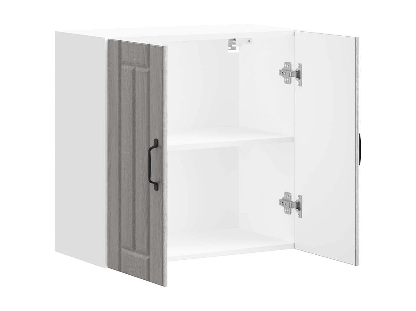 Armoire murale de cuisine Lucca sonoma gris bois ingénierie