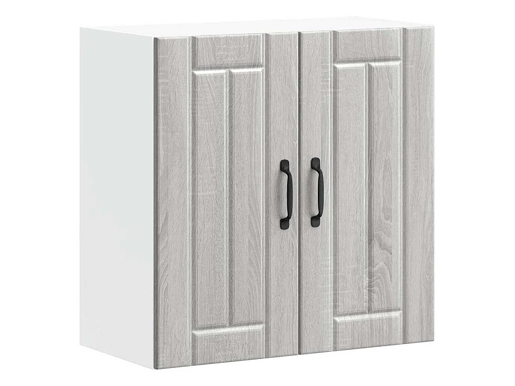 Armario de pared cocina Lucca madera contrachapada gris sonoma