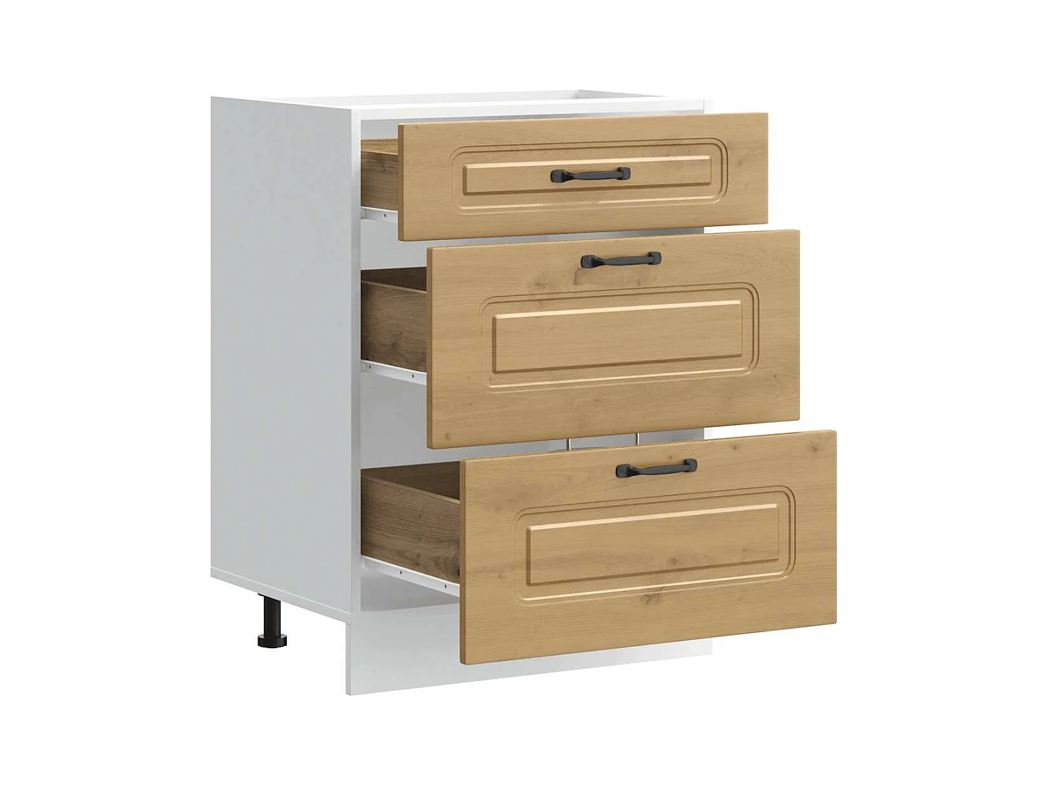 Armoire de cuisine Kalmar chêne artisanal bois d'ingénierie