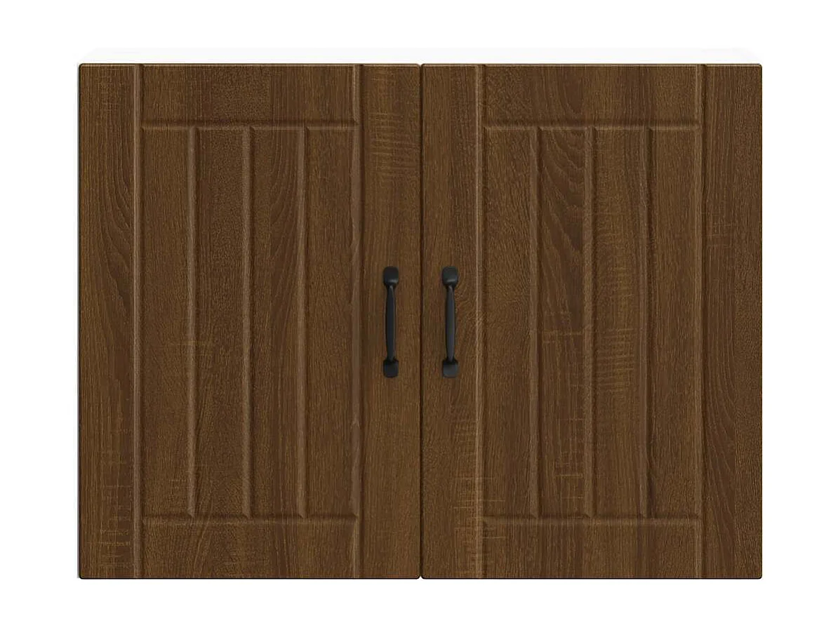 Armario de pared de cocina Lucca roble marrón