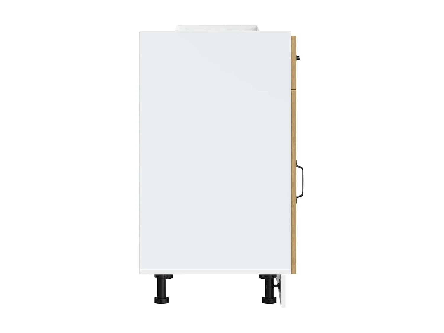 Mueble bajo de cocina Lucca roble artesanal