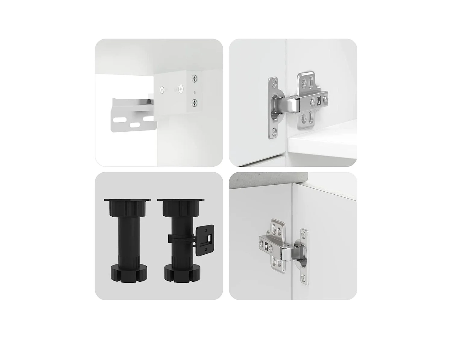 Ensemble d'armoires de cuisine 7 pcs Kalmar bois d'ingénierie