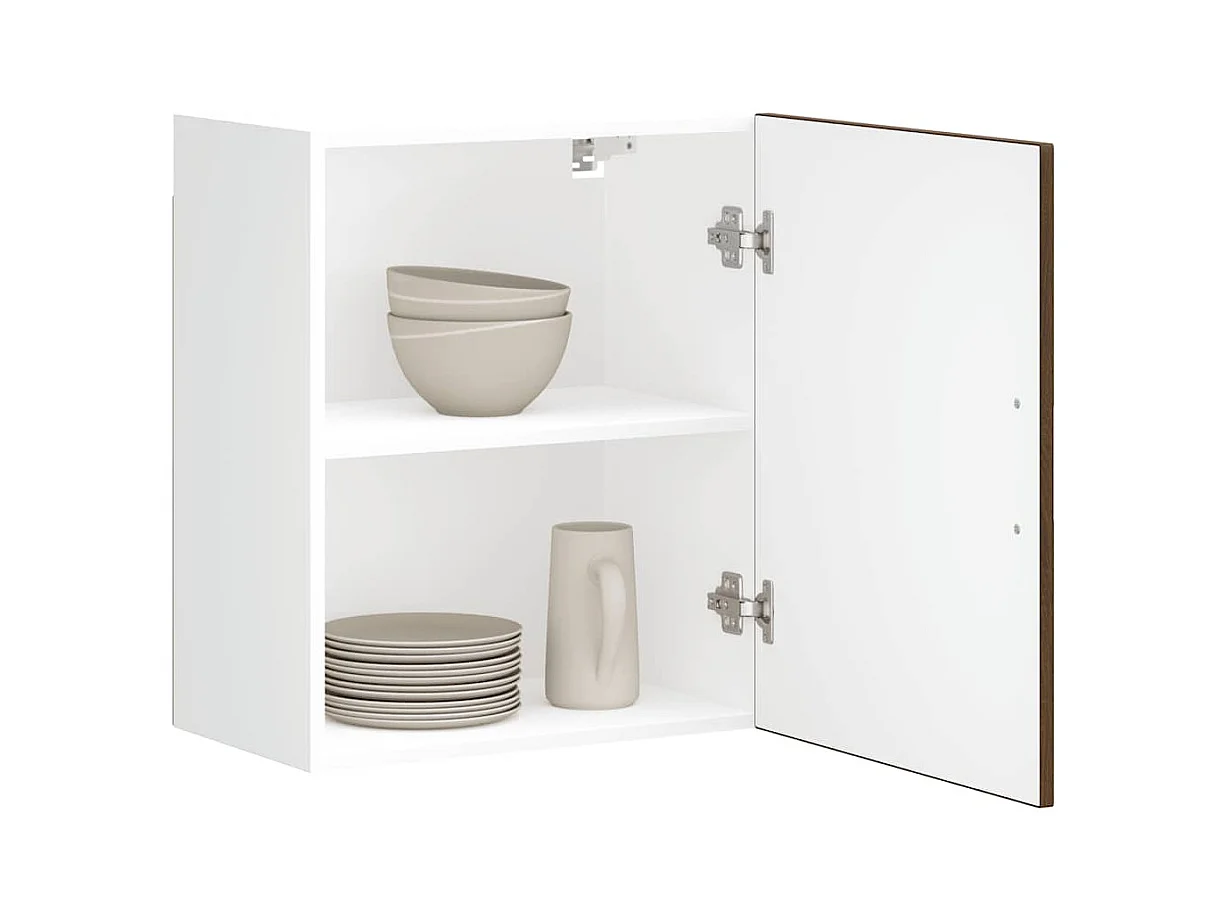 Armoire murale de cuisine Porto chêne marron bois d'ingénierie