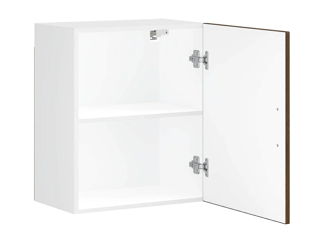 Armoire murale de cuisine Porto chêne marron bois d'ingénierie