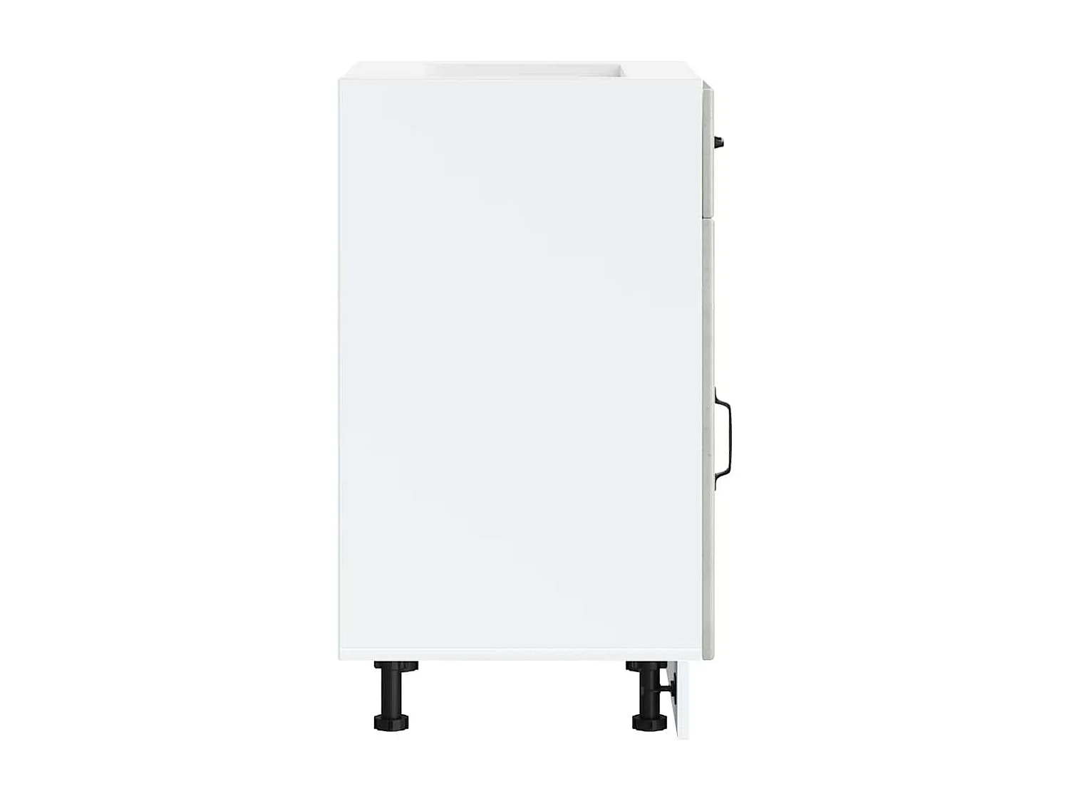 Base da Cucina Lucca Grigio Cemento in Legno Multistrato