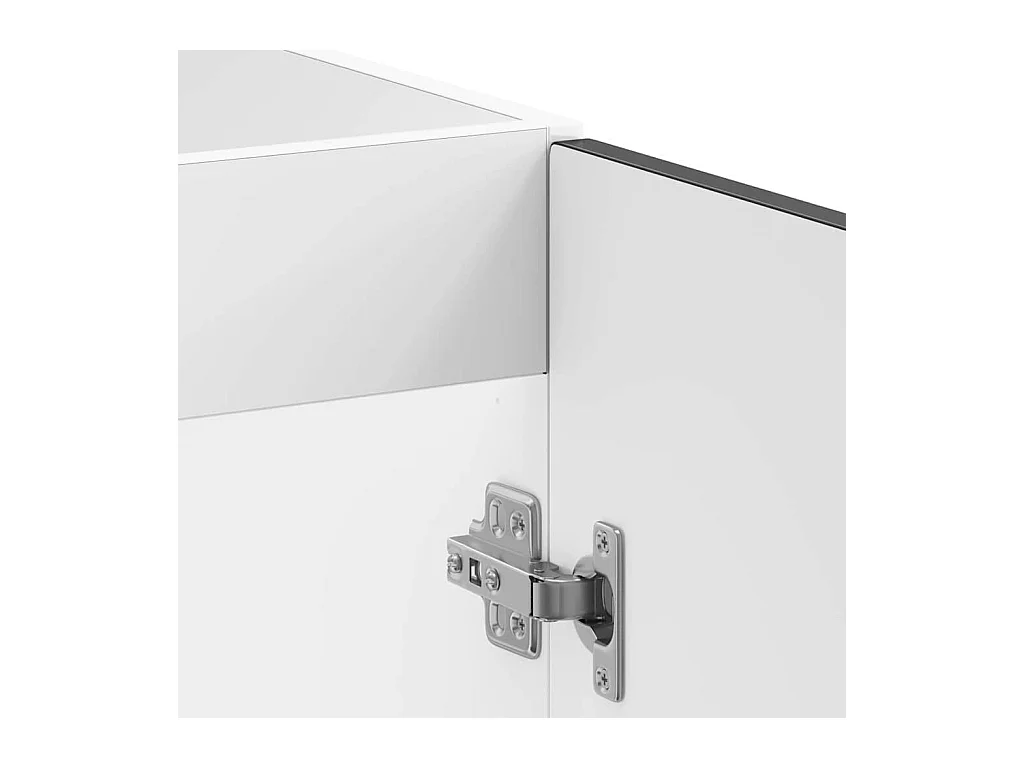 Mobile da cucina 2 pcs Nero 80 x 46 x 81.5 cm Legno multistrato