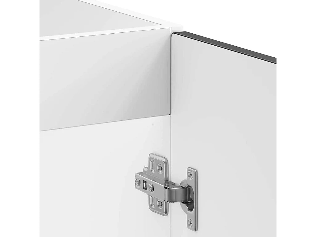 Keukenkast Kalmar Zwart 80 x 46 x 81,5 cm Bewerkt hout