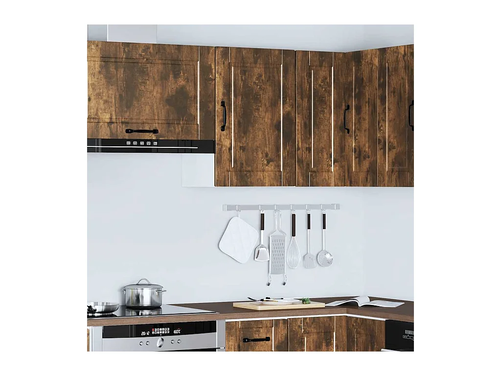 Pensile da Cucina Porto Rovere Fumo in Legno Multistrato