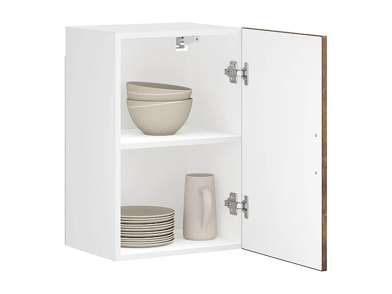 Armario de pared cocina Porto madera ingeniería roble ahumado