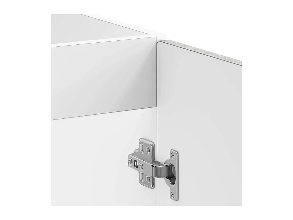 Mobile da cucina con porta 2 pcs Grigio 80 x 46 x 81.5 cm