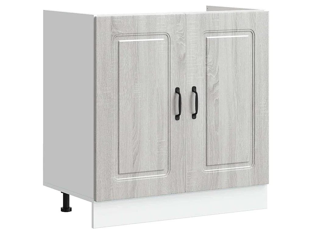 Armoire de cuisine Kalmar Gris Sonoma 80 x 46 x 81,5 cm