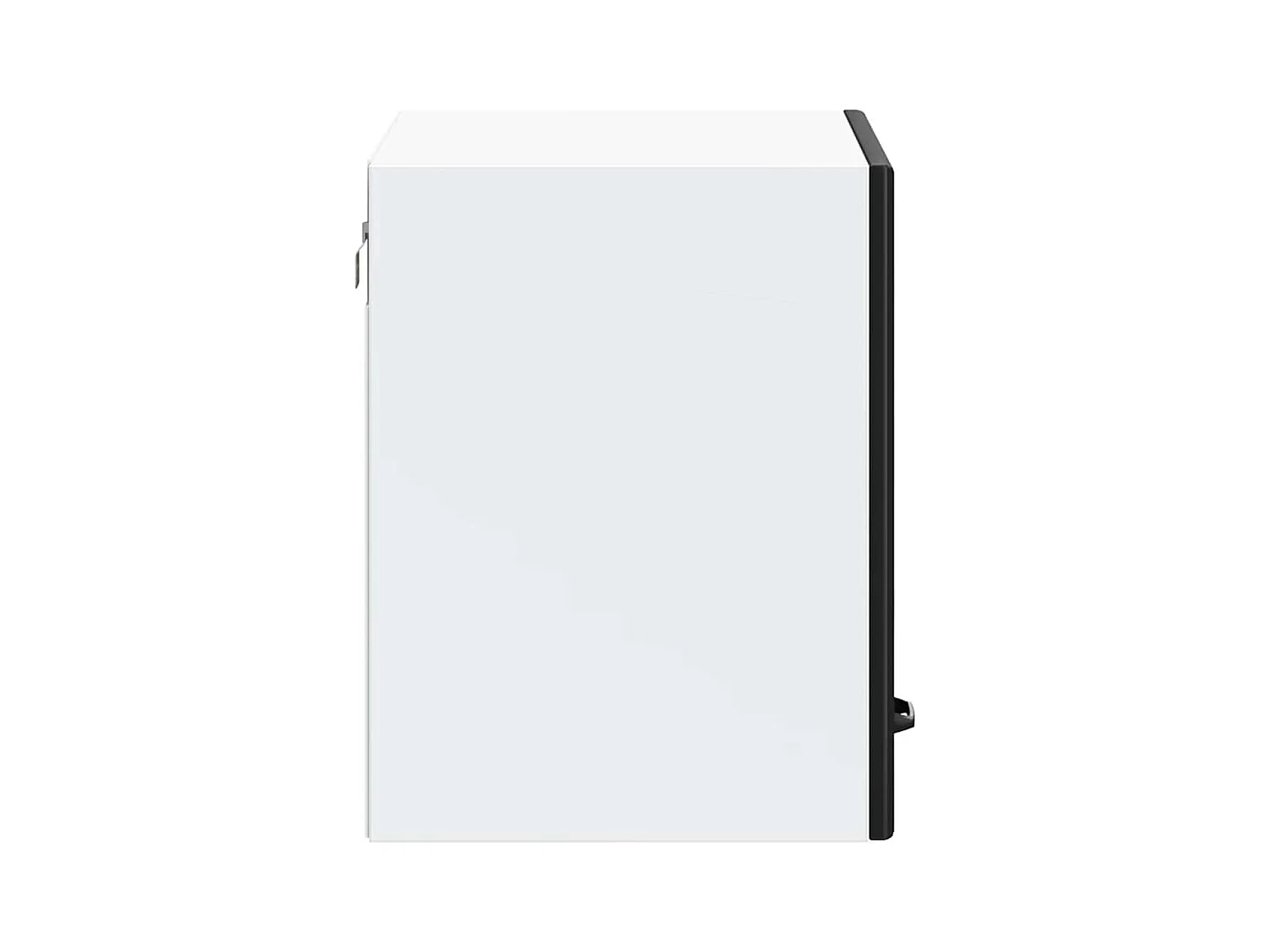 Küchen-Hängeschrank Lucca Schwarz Holzwerkstoff