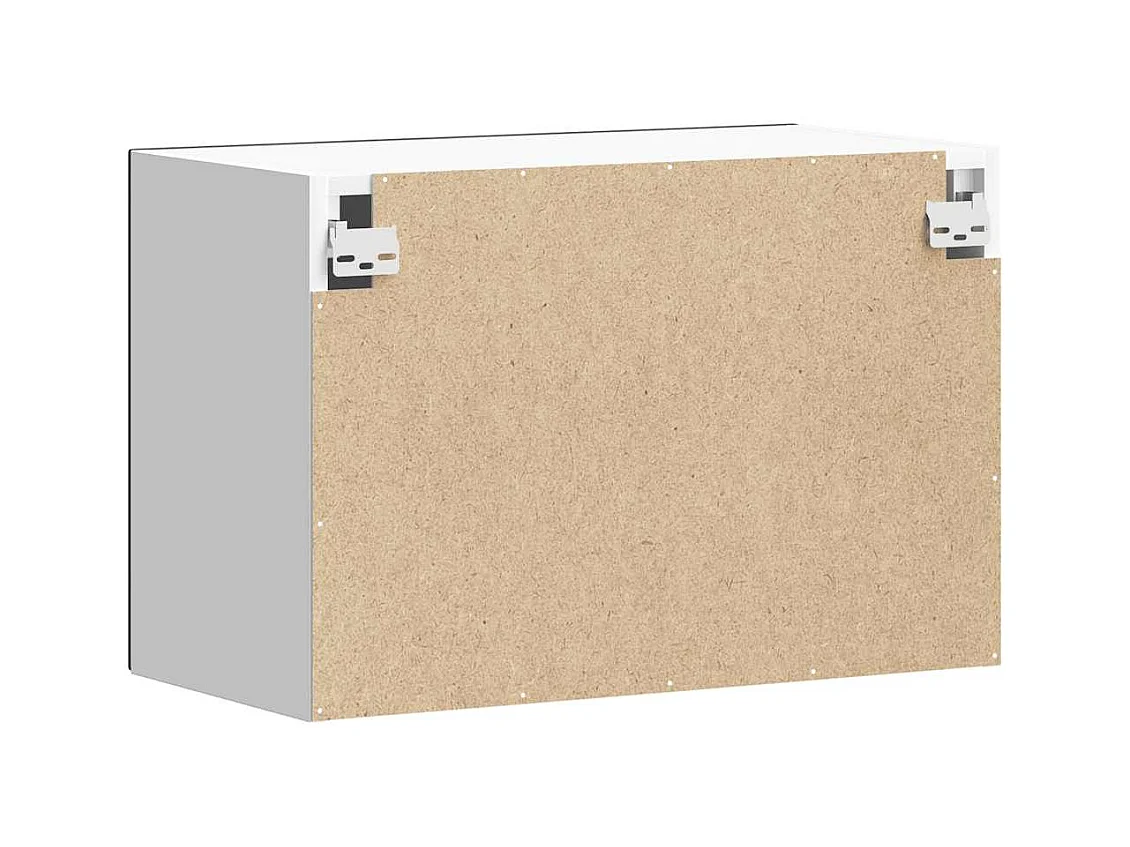 Küchen-Hängeschrank Lucca Schwarz Holzwerkstoff