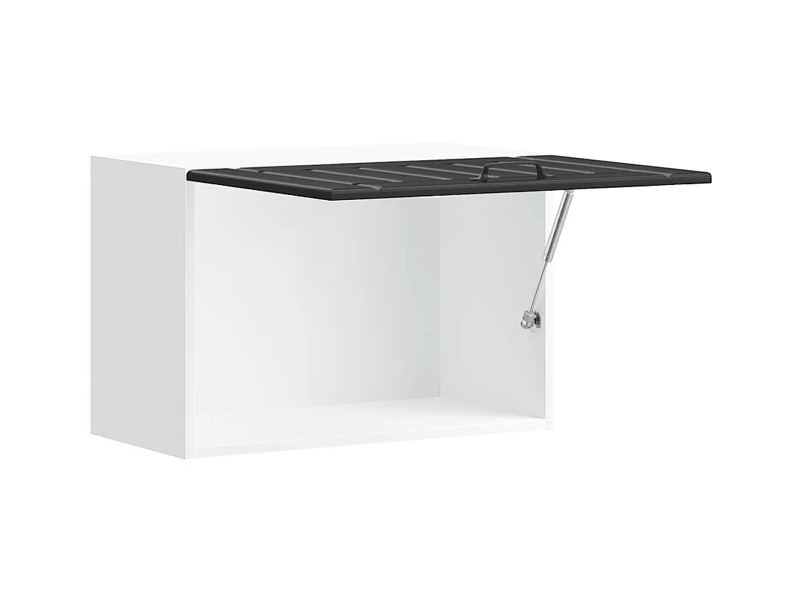 Küchen-Hängeschrank Lucca Schwarz Holzwerkstoff