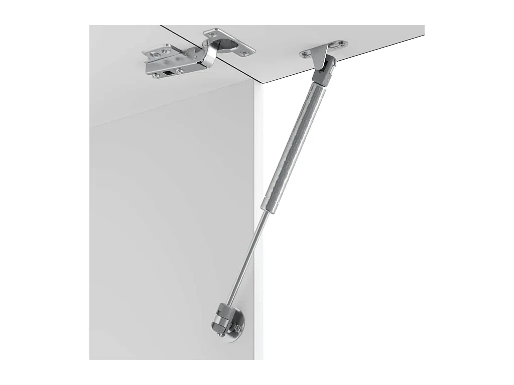 Küchen-Hängeschrank Lucca Schwarz Holzwerkstoff