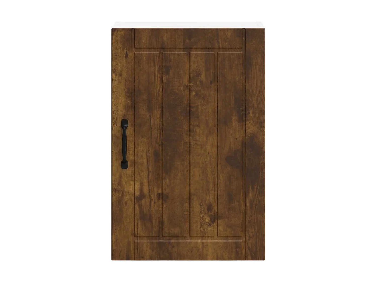 Keukenwandkast Lucca bewerkt hout gerookt eikenkleurig