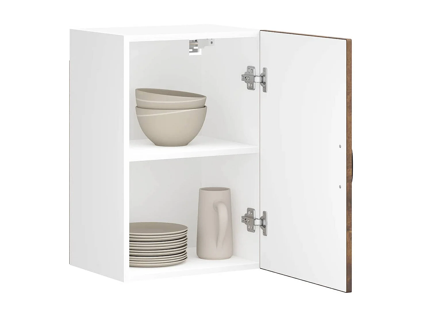 Armoire murale de cuisine Lucca chêne fumé bois ingénierie