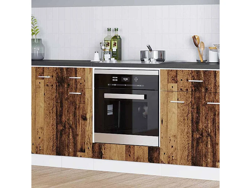 Armoire de four Bois ancien 60 x 46 x 81.5 cm Bois d'ingénierie