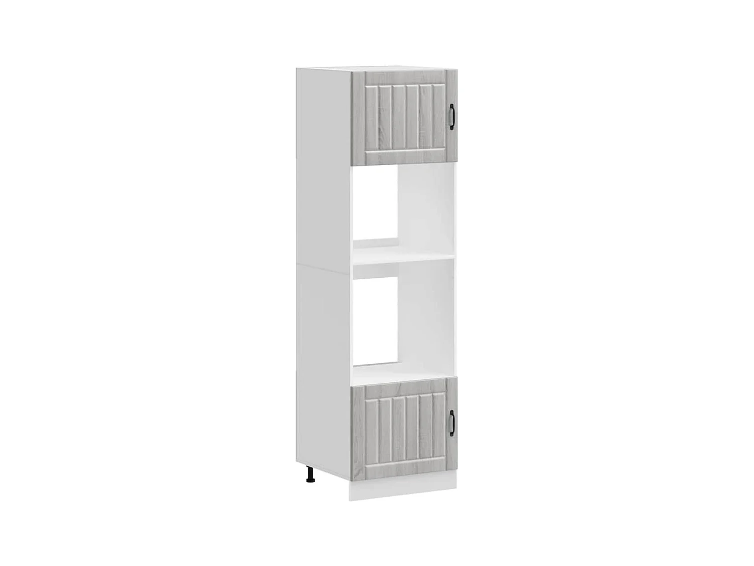 Armoires de four 2 pcs Kalmar sonoma gris bois d'ingénierie