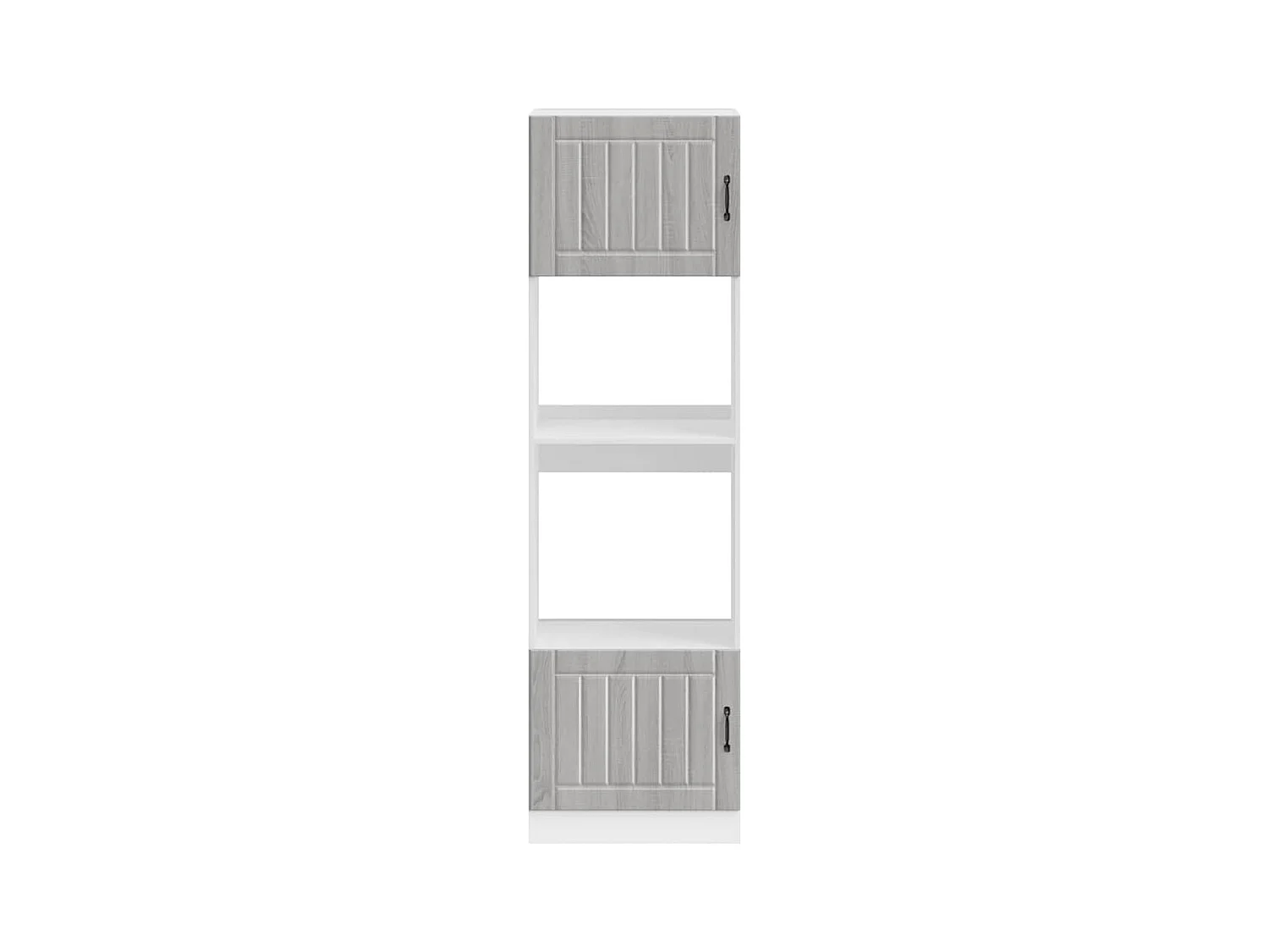 Armoires de four 2 pcs Kalmar sonoma gris bois d'ingénierie