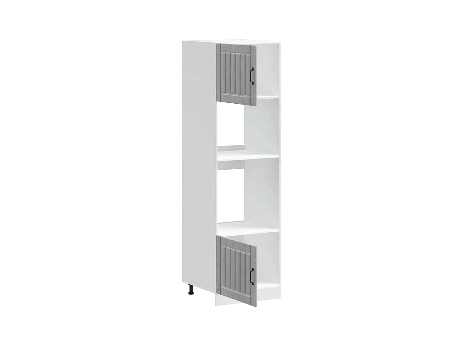 Armoires de four 2 pcs Kalmar sonoma gris bois d'ingénierie