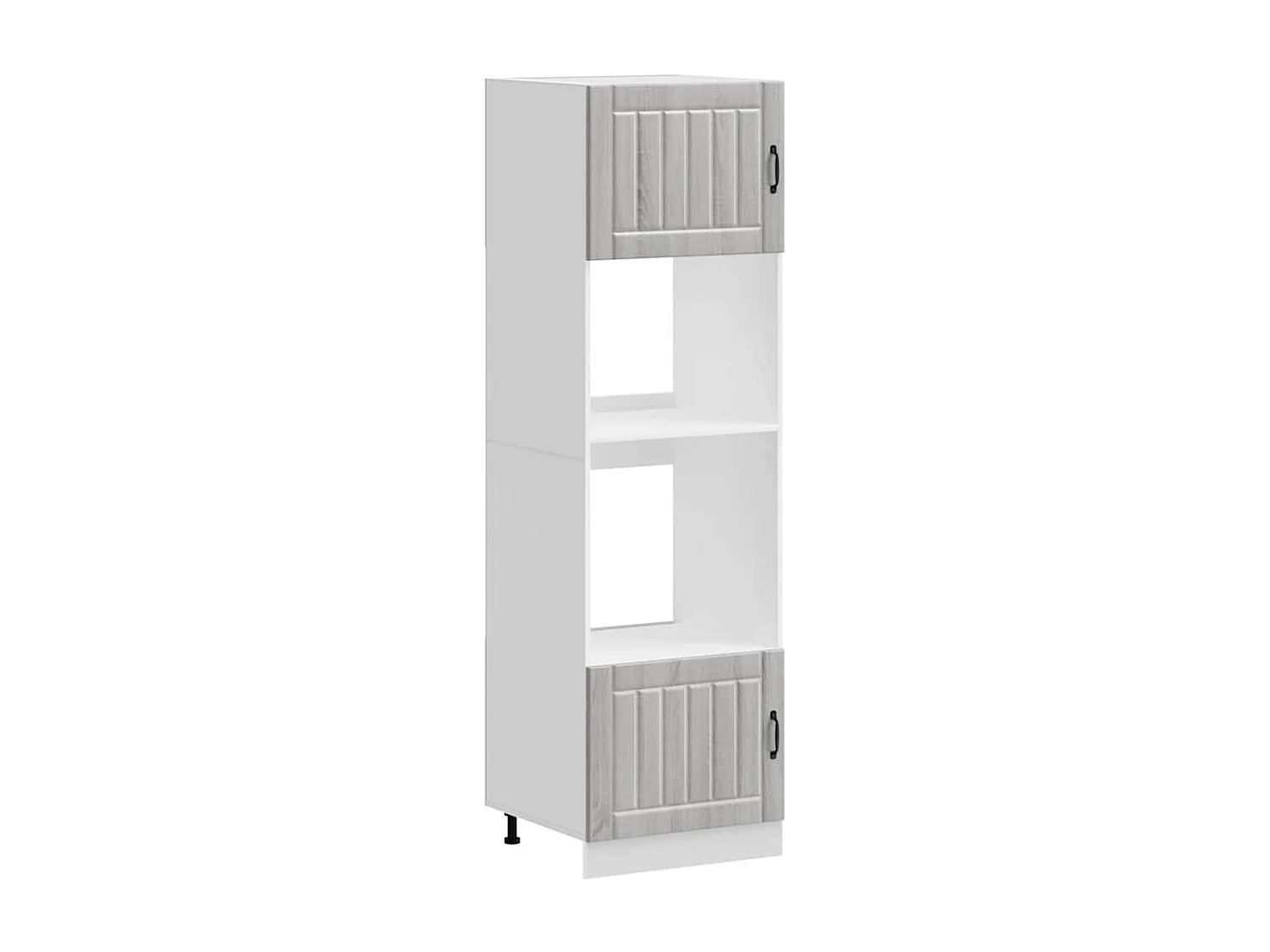 Armoires de four 2 pcs Kalmar sonoma gris bois d'ingénierie