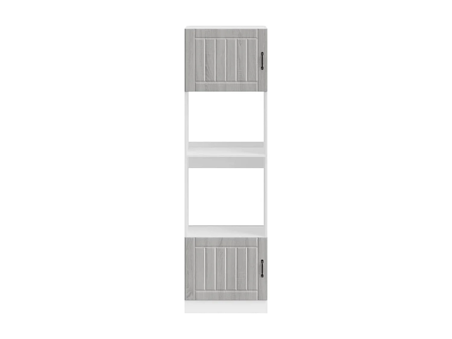 Armoires de four 2 pcs Kalmar sonoma gris bois d'ingénierie