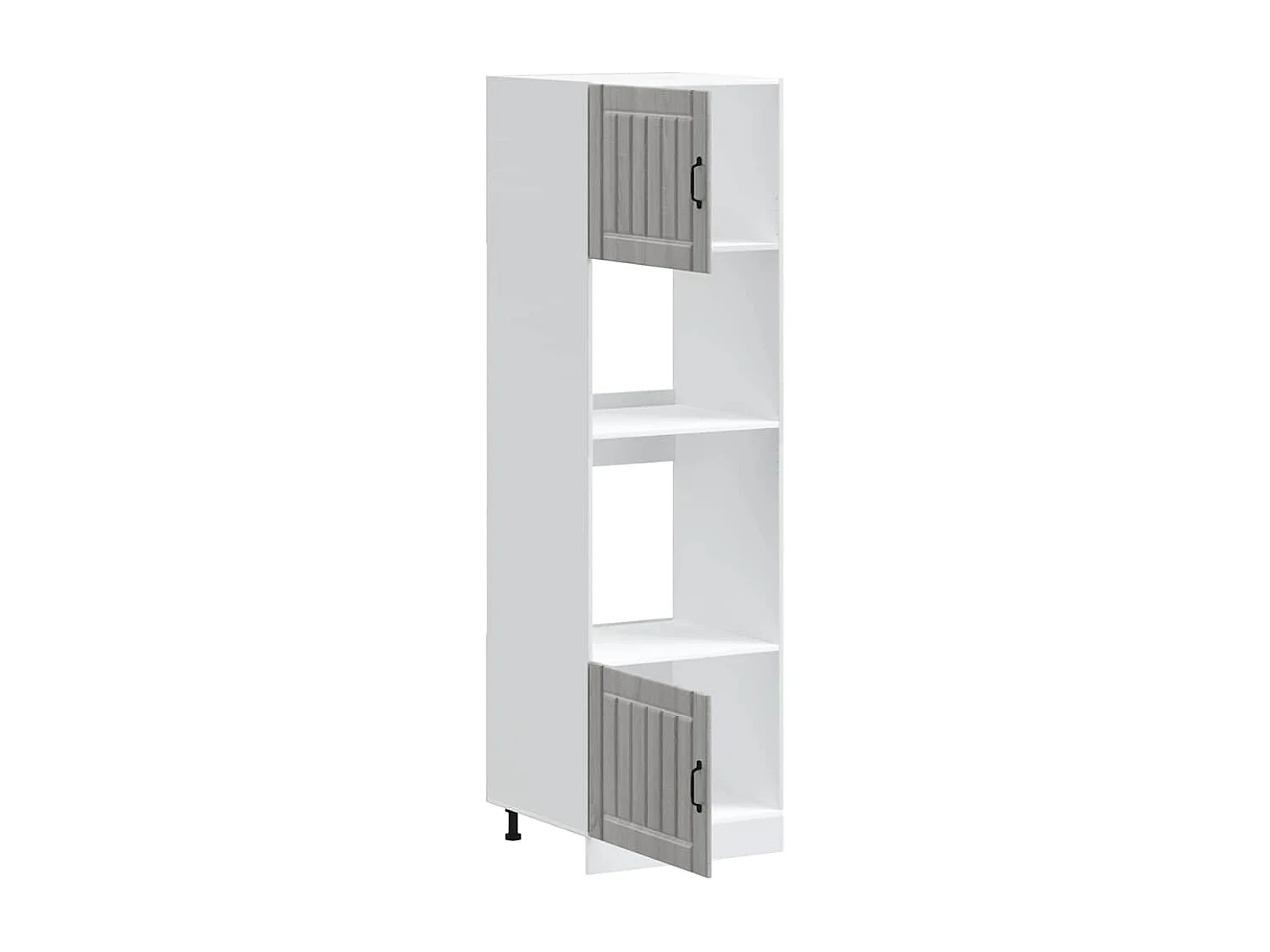 Armoires de four 2 pcs Kalmar sonoma gris bois d'ingénierie