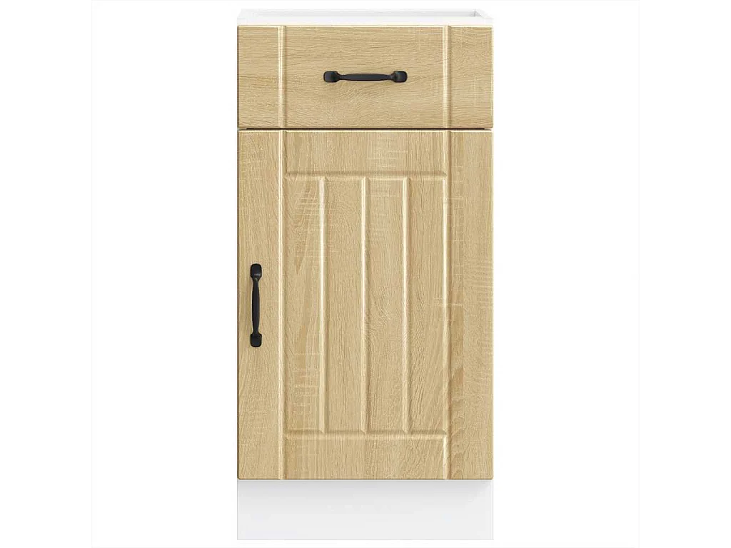 Base da Cucina Lucca Rovere Sonoma in Legno Multistrato