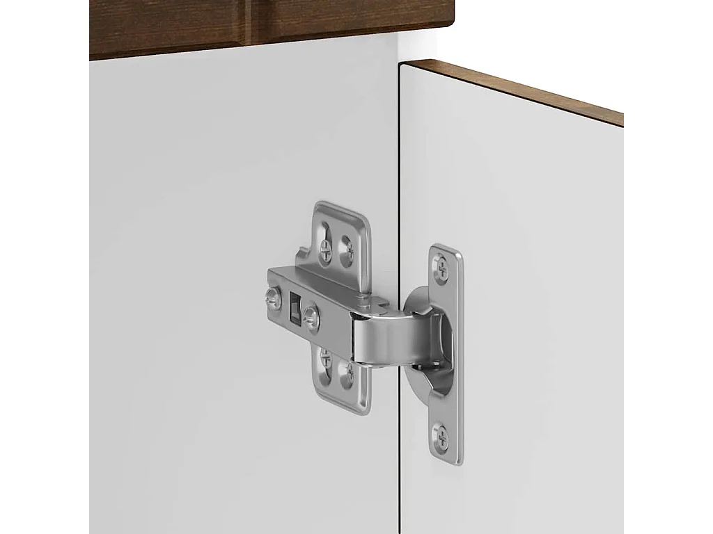 Armoire de cuisine Lucca chêne fumé bois ingénierie