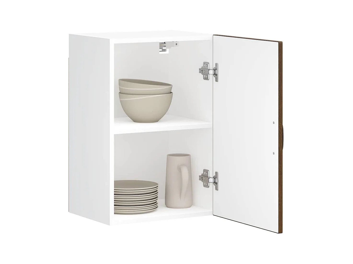 Armoire murale de cuisine Lucca chêne marron bois ingénierie