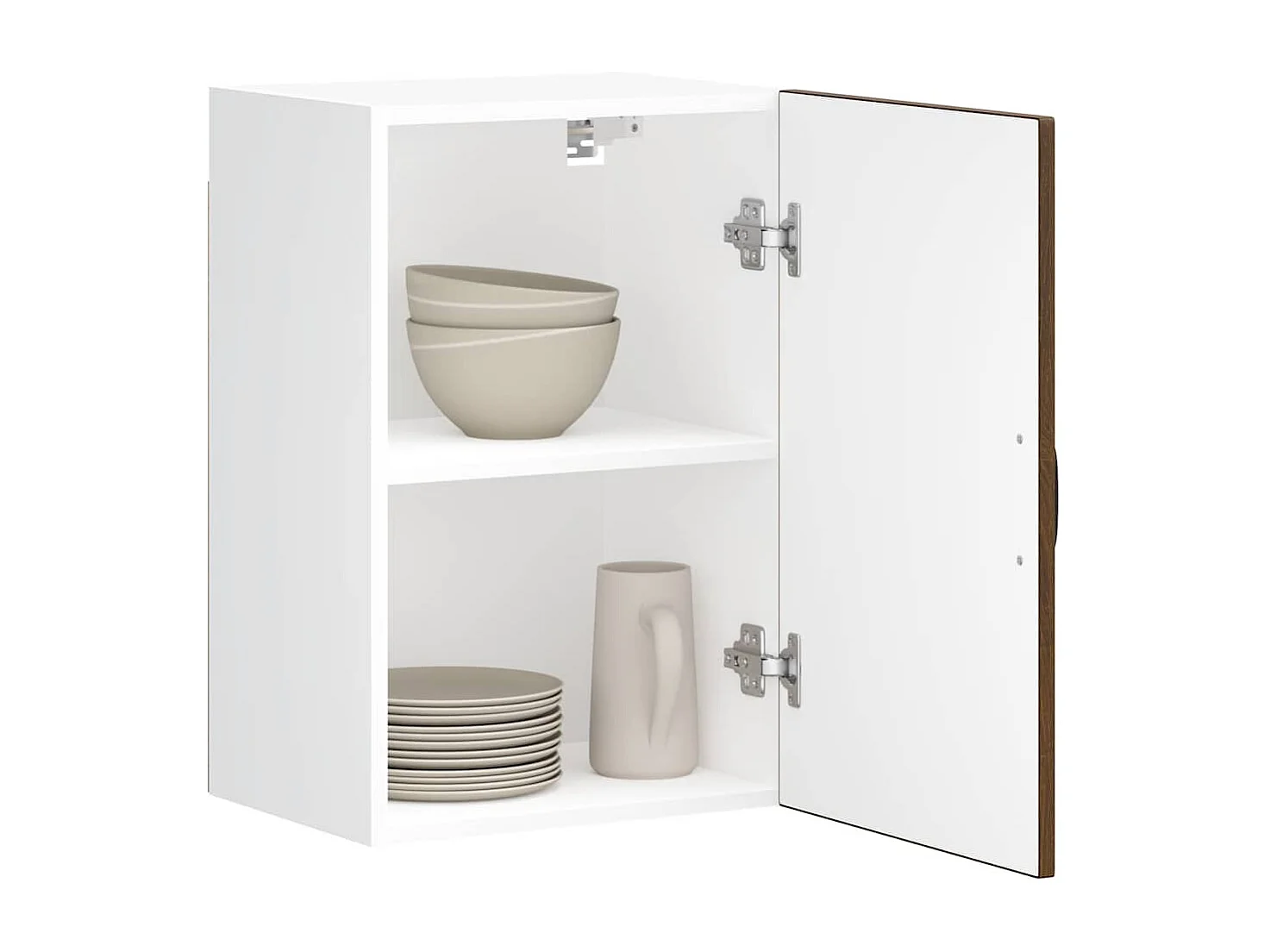 Armoire murale de cuisine Lucca chêne marron bois ingénierie