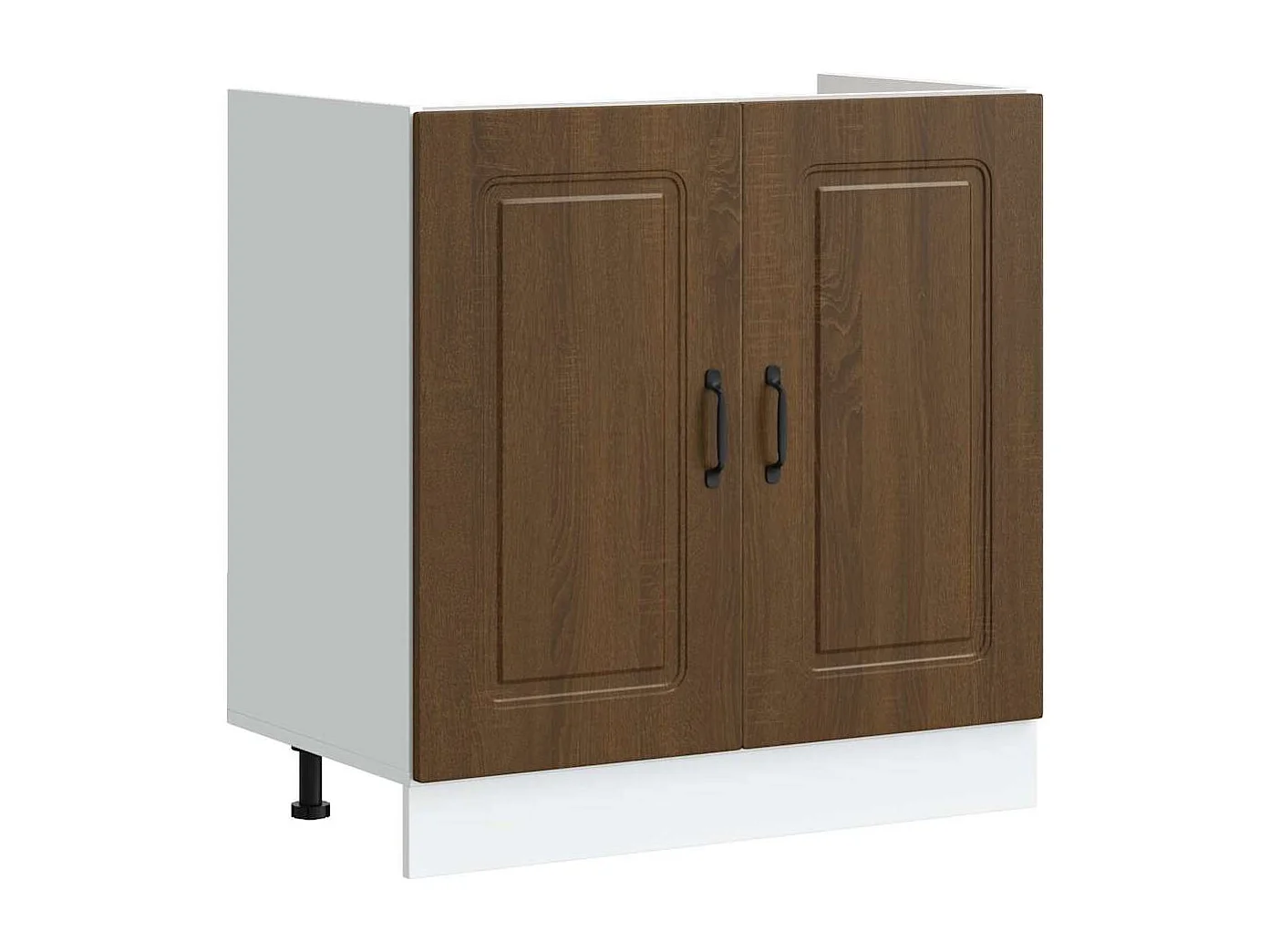 Armoire de cuisine Kalmar Chêne brun 80 x 46 x 81,5 cm