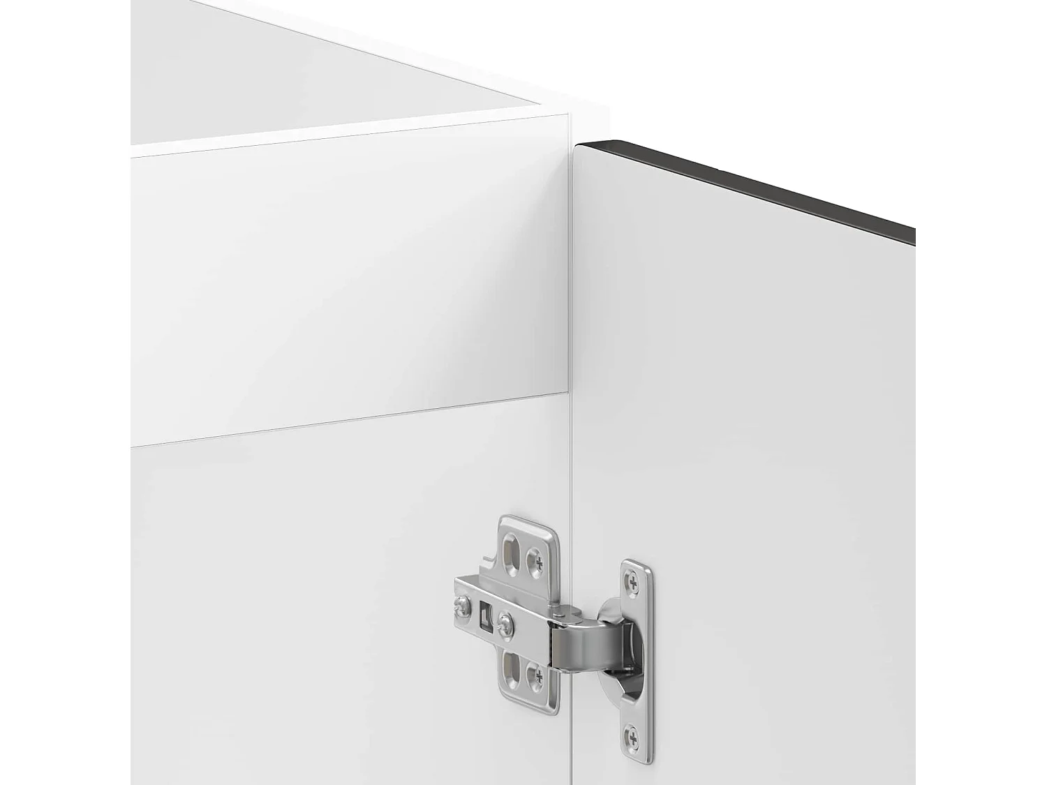 Armoire de cuisine avec stockage Lucca Noir 80 x 46 x 81,5 cm